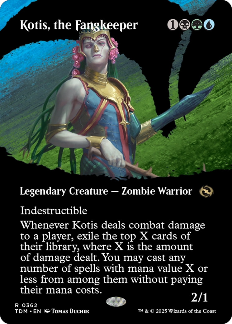 Kotis, the Fangkeeper - Borderless - Showcase - Full Art [TDM-362]