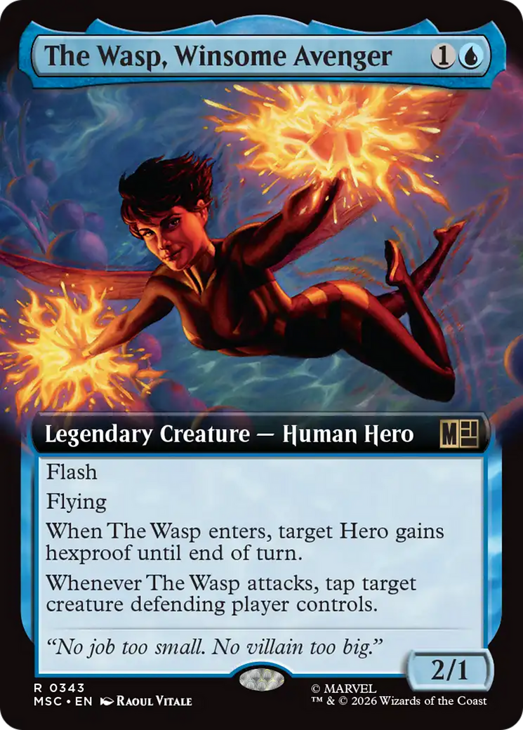 The Wasp, Winsome Avenger - Extended Art [MSC-343]
