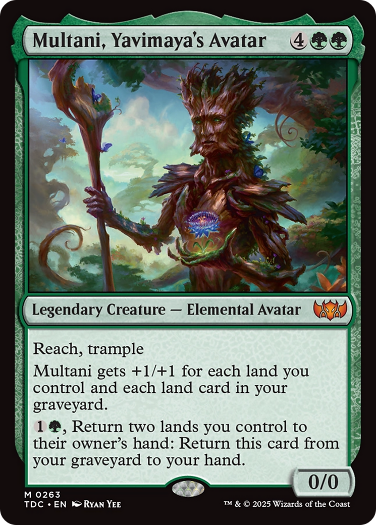 Multani, Yavimaya's Avatar [TDC-263]