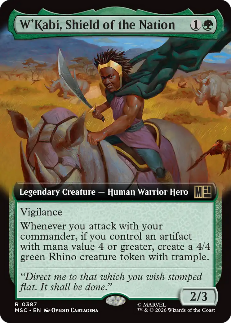 W'Kabi, Shield of the Nation - Extended Art [MSC-387]