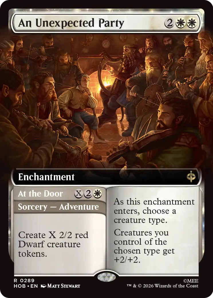 An Unexpected Party // At the Door - Extended Art [HOB-289]