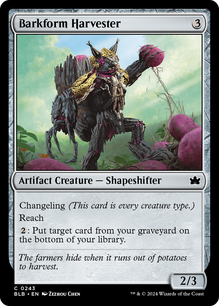 Barkform Harvester [BLB-243]