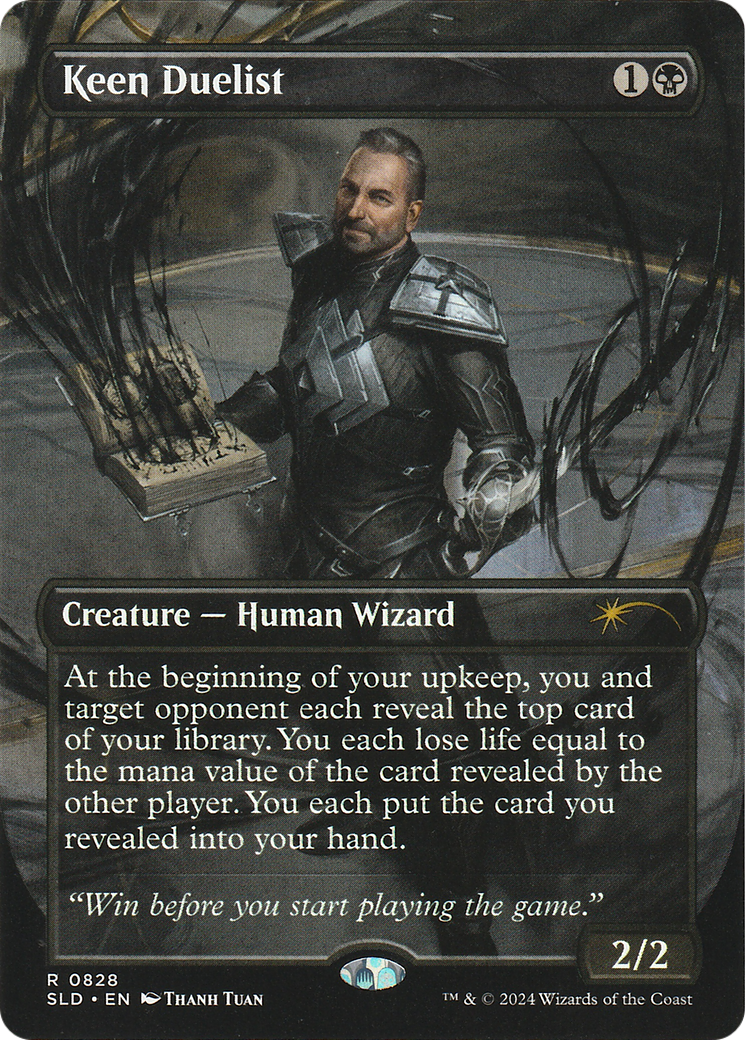 Keen Duelist - Borderless - Full Art [SLD-828]