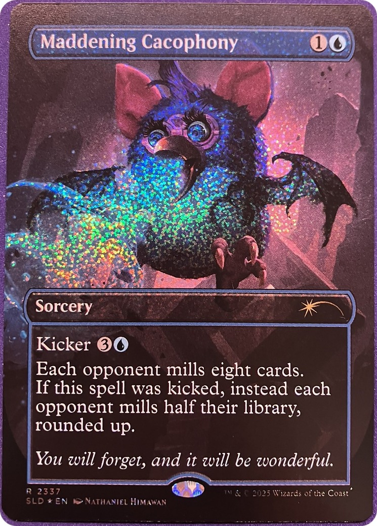 Maddening Cacophony - Borderless - Full Art [SLD-2337]