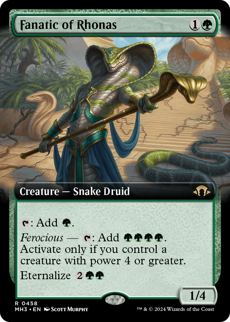 Fanatic of Rhonas - Extended Art [MH3-458]
