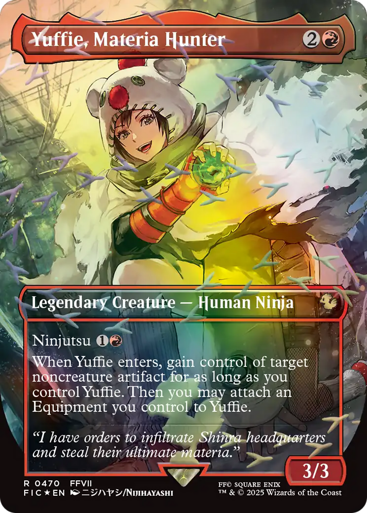 Yuffie, Materia Hunter - Borderless - Full Art [FIC-470]