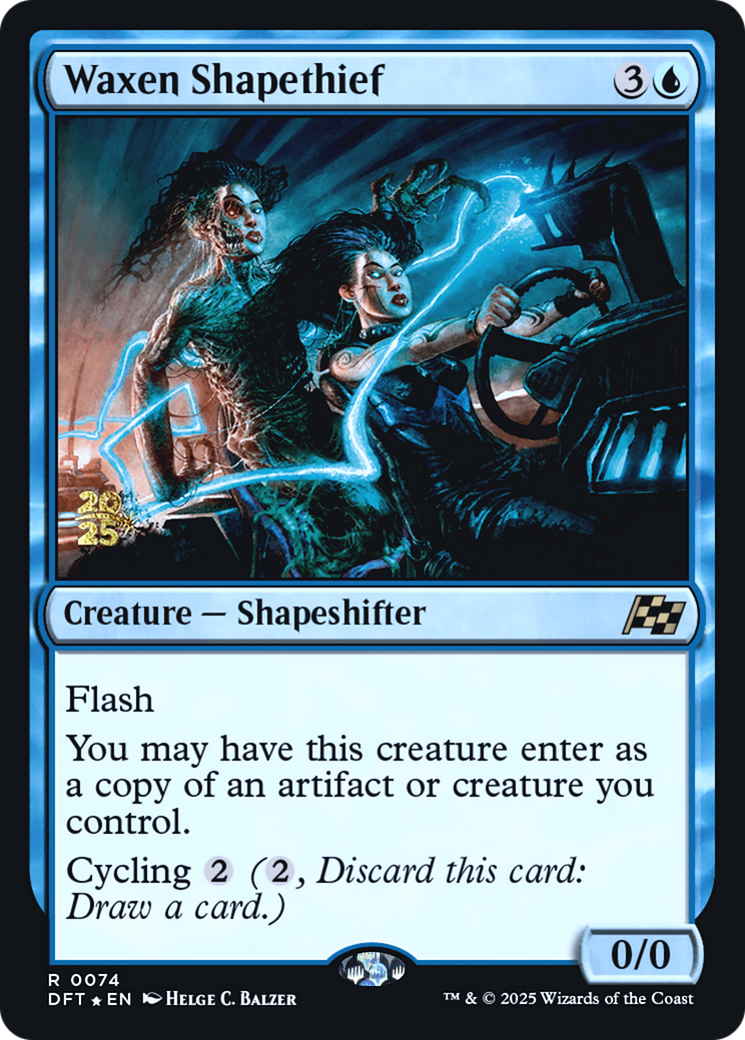 Waxen Shapethief - Prerelease Promo [PDFT-74s]
