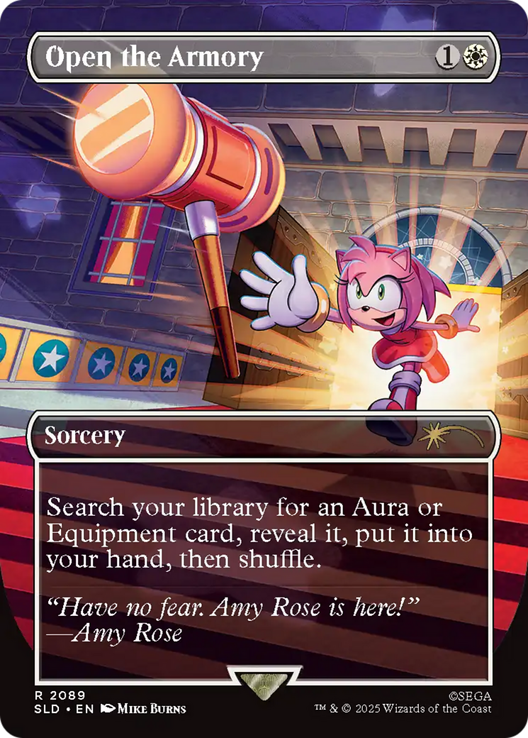 Open the Armory - Borderless - Full Art [SLD-2089]