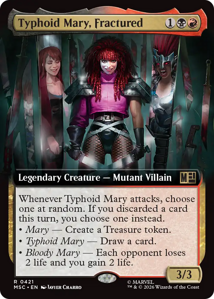Typhoid Mary, Fractured - Extended Art [MSC-421]