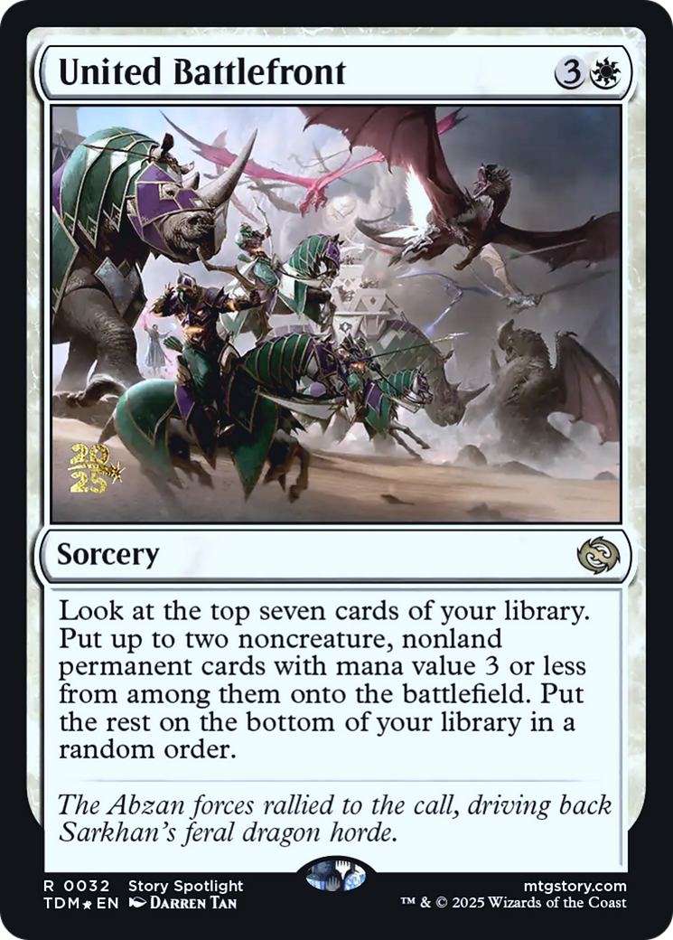 United Battlefront - Prerelease Promo [PTDM-32s]