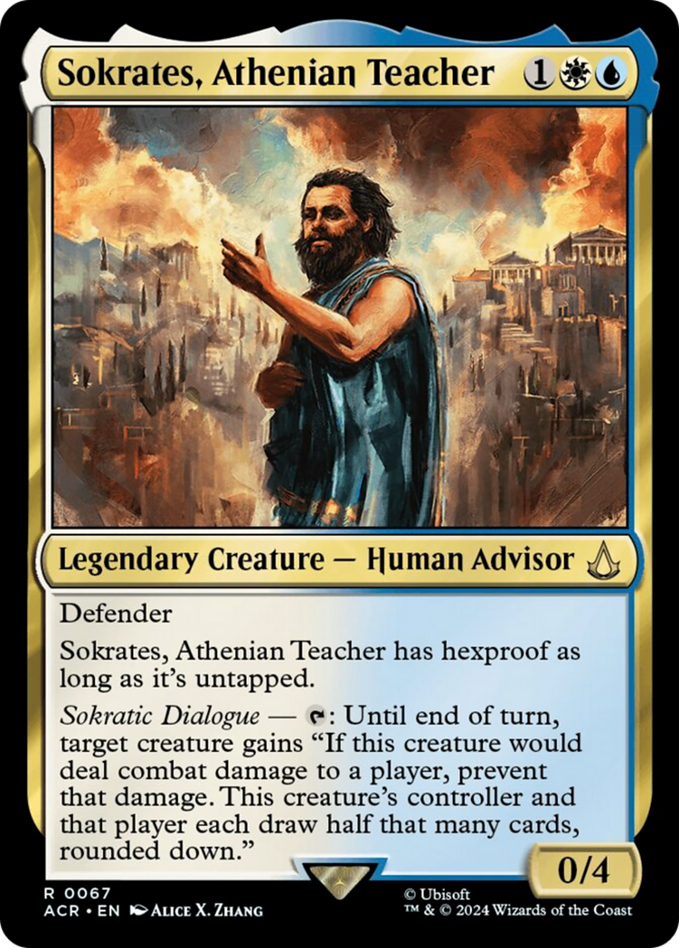 Sokrates, Athenian Teacher [ACR-67]