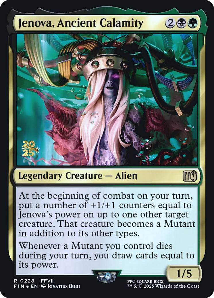 Jenova, Ancient Calamity - Prerelease Promo [PFIN-228s]