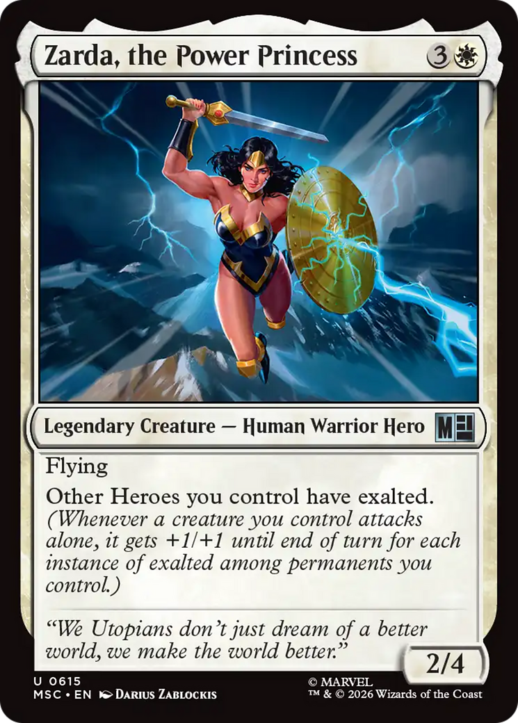 Zarda, the Power Princess [MSC-615]