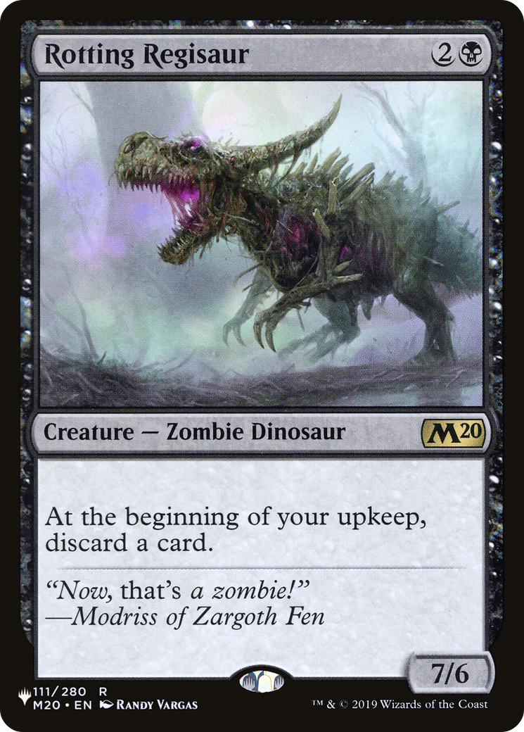 Rotting Regisaur [PLST-M20-111]