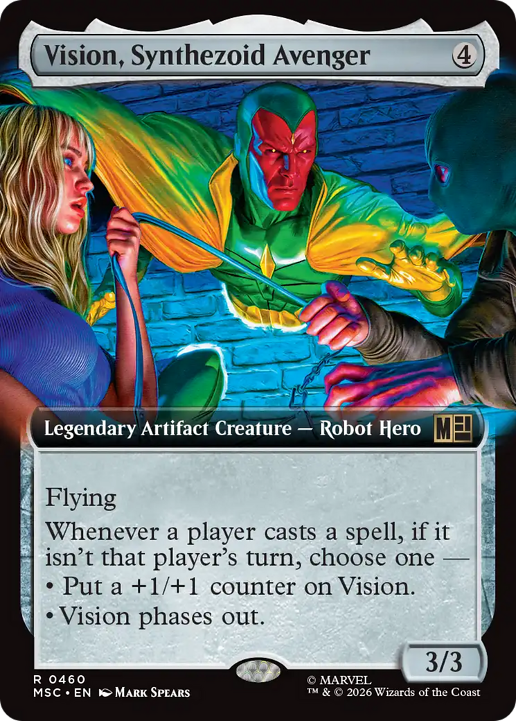 Vision, Synthezoid Avenger - Extended Art [MSC-460]