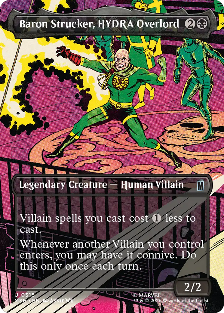 Baron Strucker, HYDRA Overlord - Borderless [MSH-315]