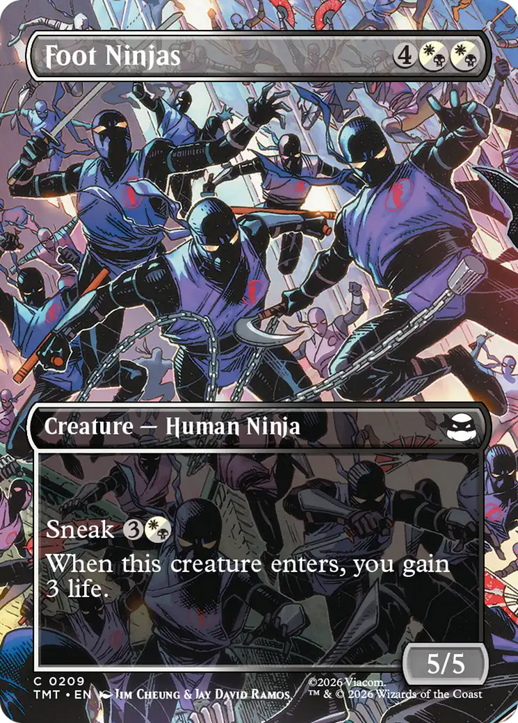 Foot Ninjas - Borderless - Full Art [TMT-209]