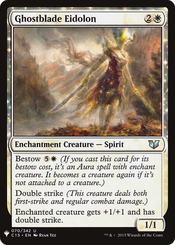 Ghostblade Eidolon [PLST-C15-70]