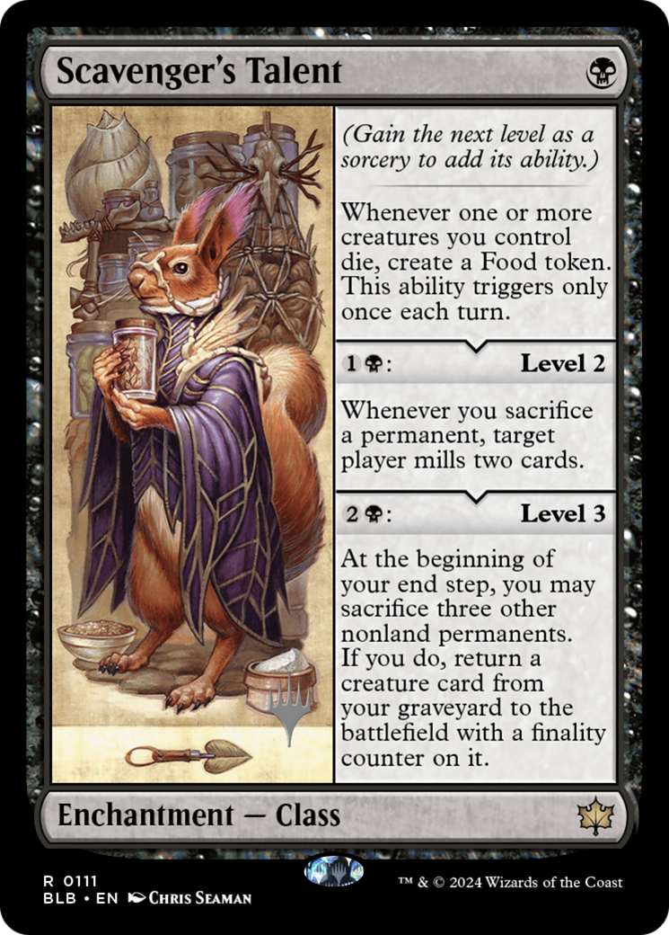 Scavenger's Talent - Promo Pack [PBLB-111p]
