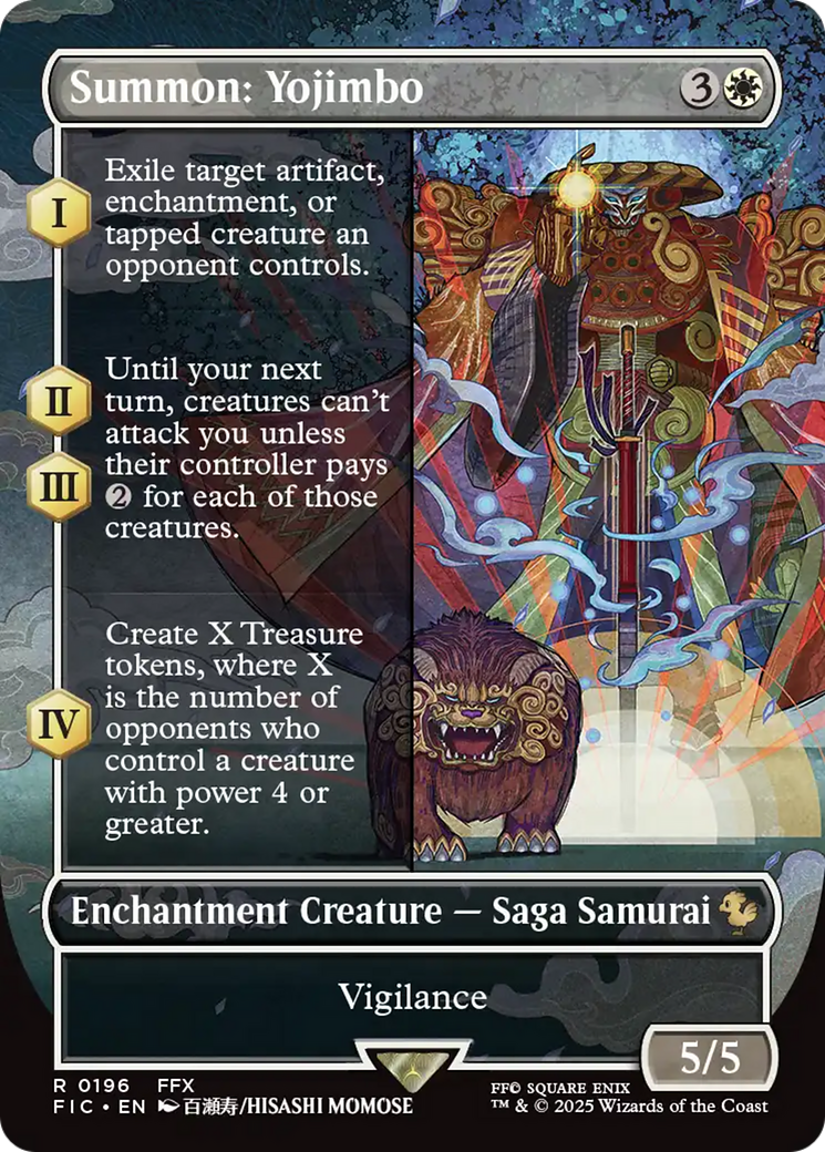 Summon: Yojimbo - Borderless - Full Art [FIC-196]