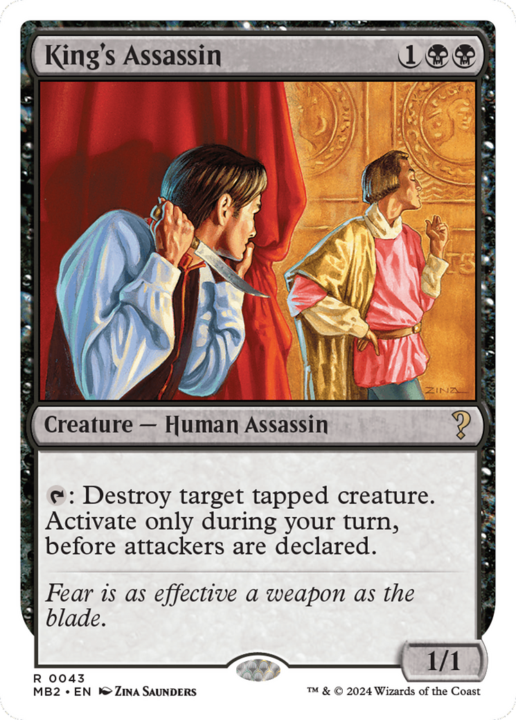 King's Assassin [MB2-43]