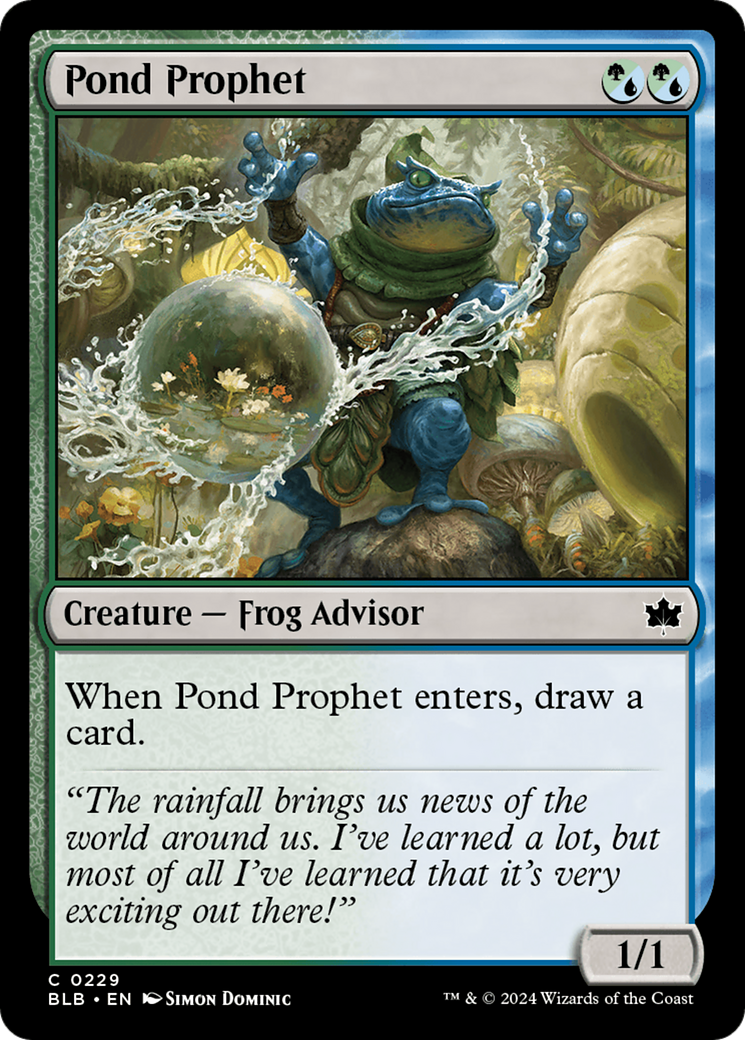 Pond Prophet [BLB-229]