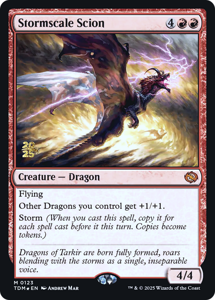 Stormscale Scion - Prerelease Promo [PTDM-123s]