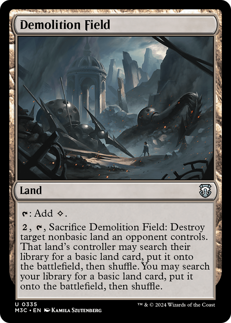 Demolition Field [M3C-335]