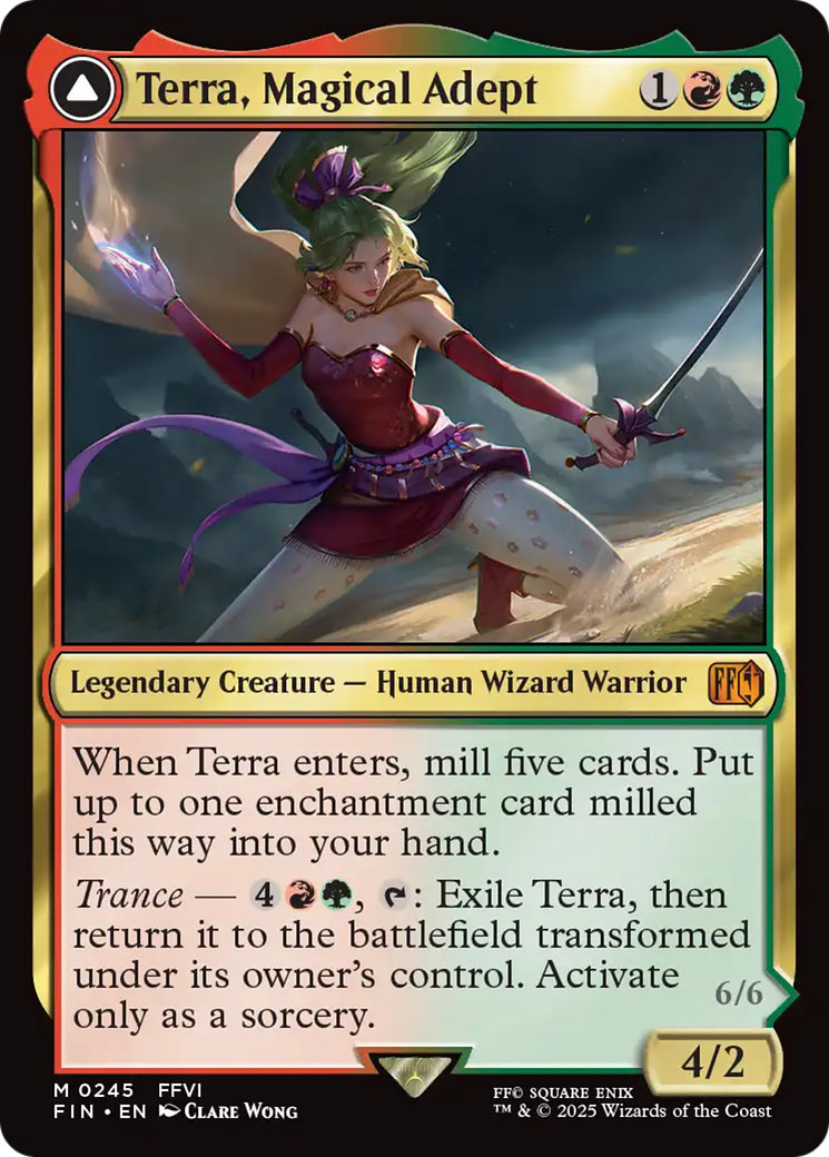 Terra, Magical Adept // Esper Terra [FIN-245]