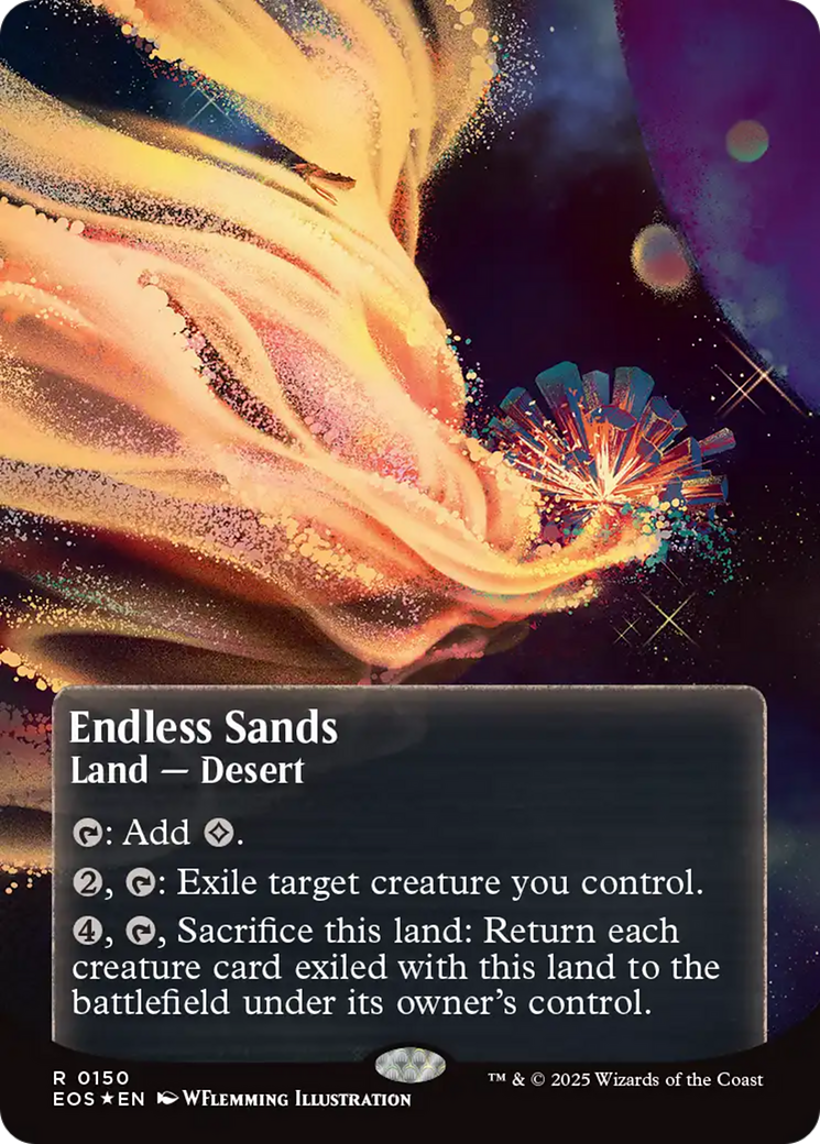 Endless Sands - Borderless - Galaxy Foil - Full Art [EOS-150]