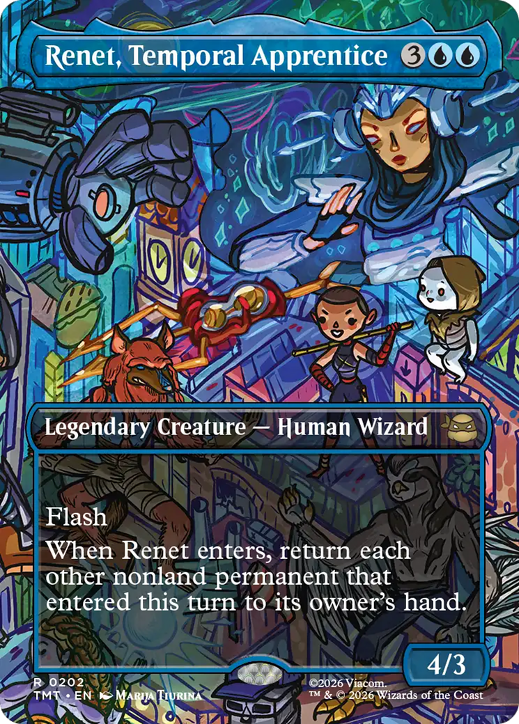 Renet, Temporal Apprentice - Borderless - Full Art [TMT-202]