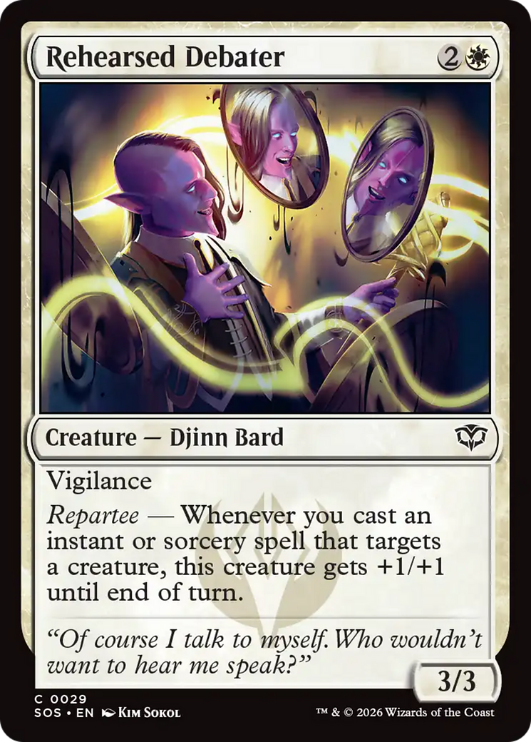 Rehearsed Debater [SOS-29]