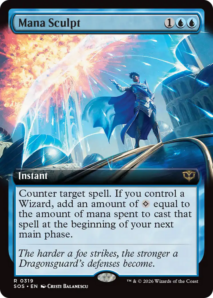 Mana Sculpt - Extended Art [SOS-319]