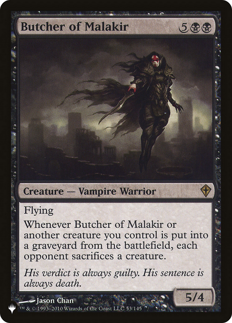 Butcher of Malakir [PLST-WWK-53]