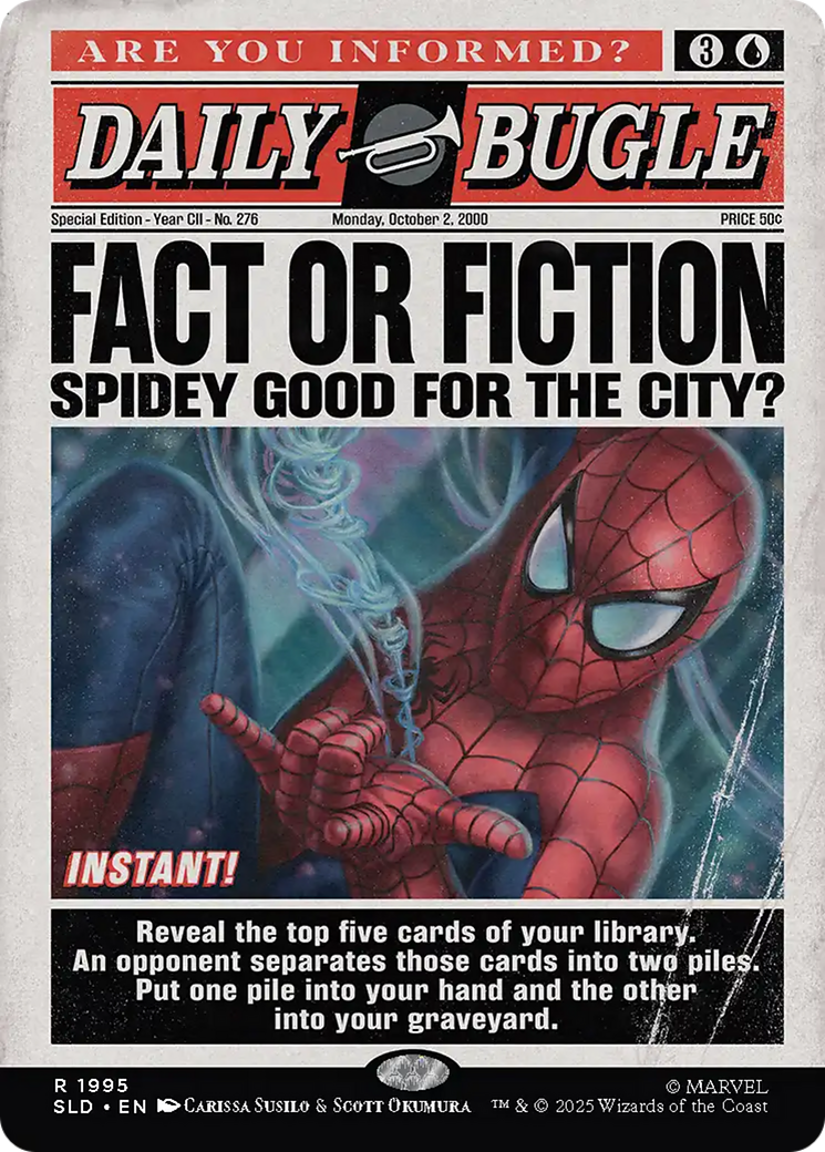 Fact or Fiction - Borderless - Full Art [SLD-1995]