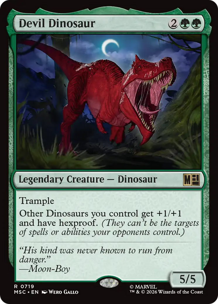 Devil Dinosaur [MSC-719]