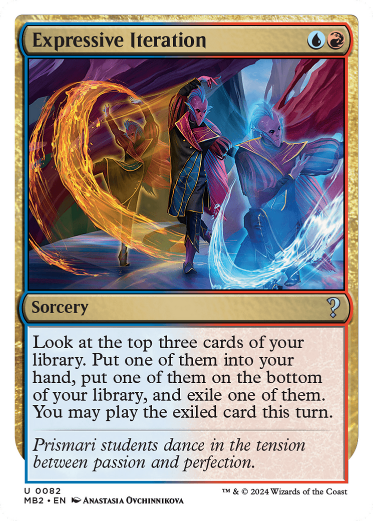 Expressive Iteration [MB2-82]