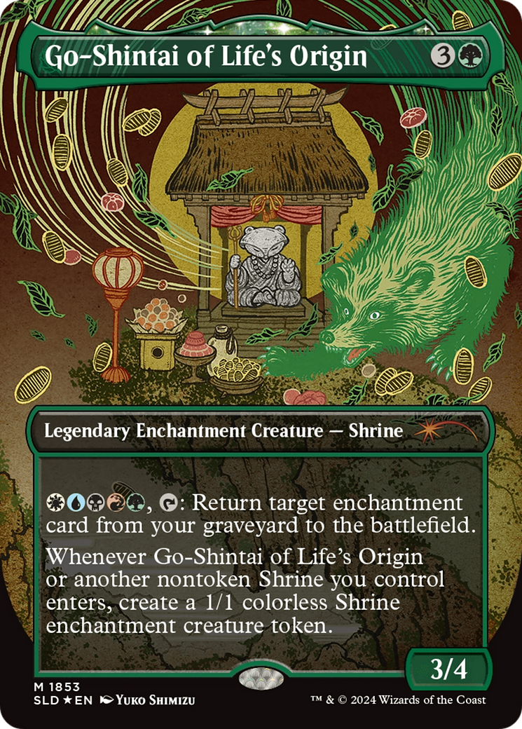 Go-Shintai of Life's Origin - Borderless - Full Art [SLD-1853]