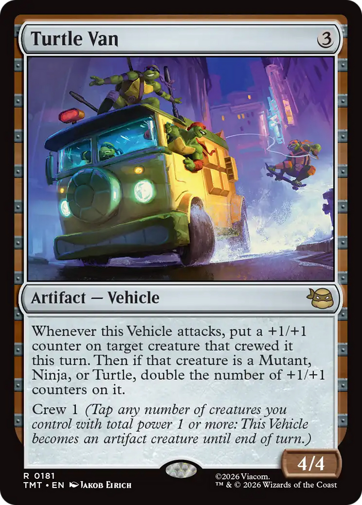 Turtle Van [TMT-181]