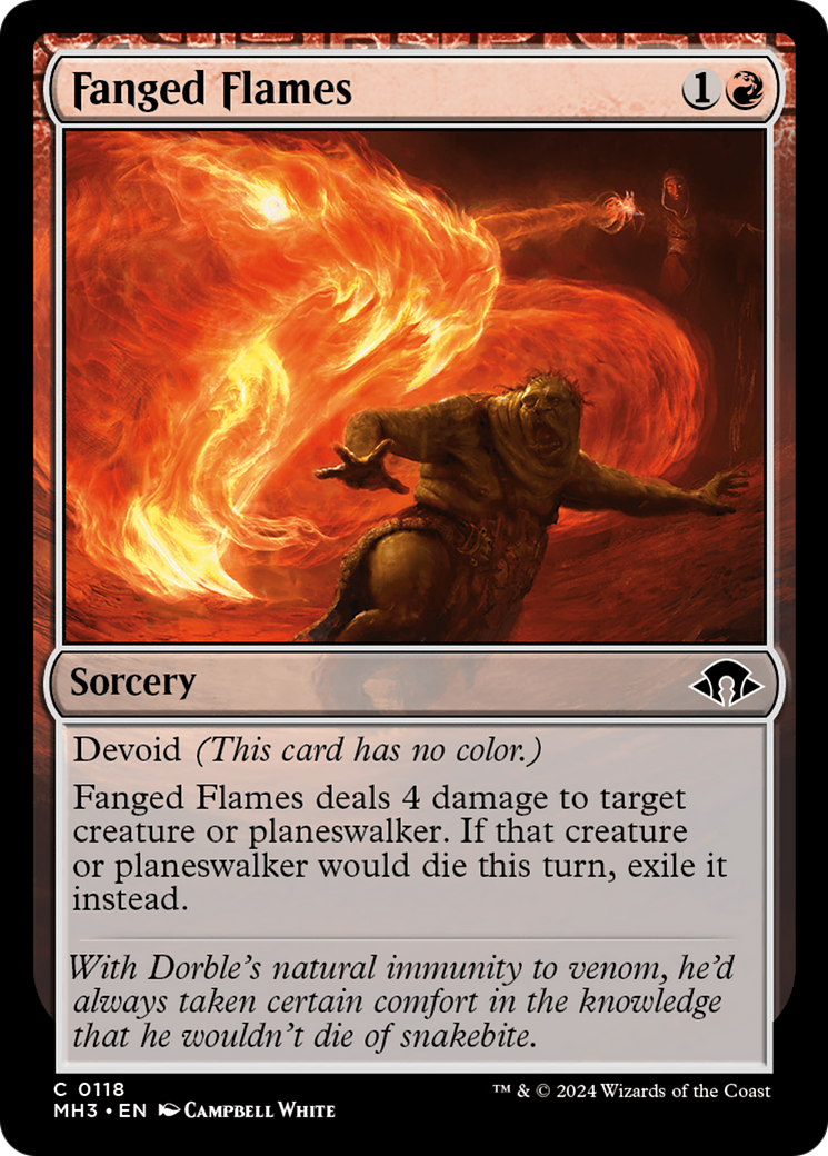 Fanged Flames [MH3-118]