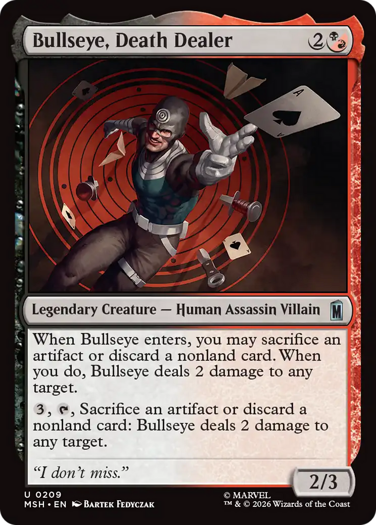 Bullseye, Death Dealer [MSH-209]