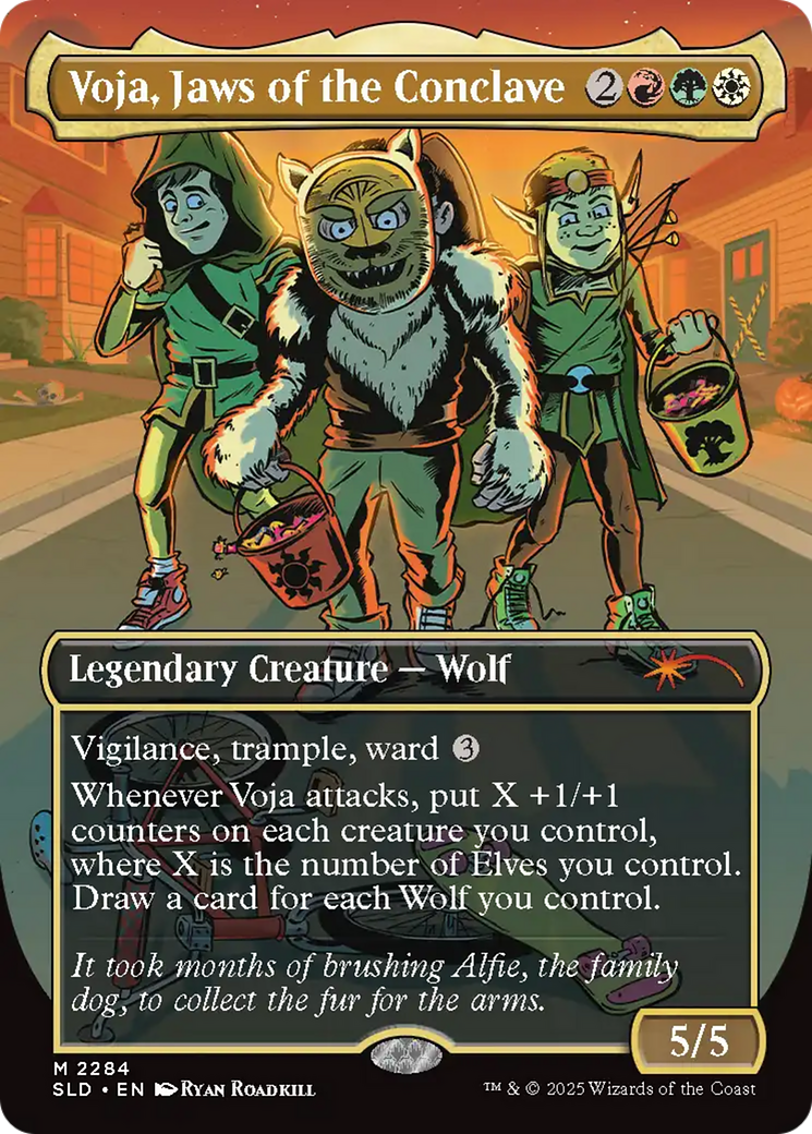 Voja, Jaws of the Conclave - Borderless - Full Art [SLD-2284]