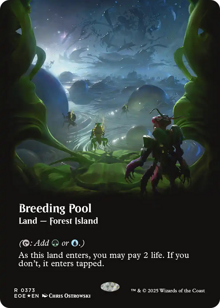 Breeding Pool - Borderless - Extended Art - Galaxy Foil [EOE-373]