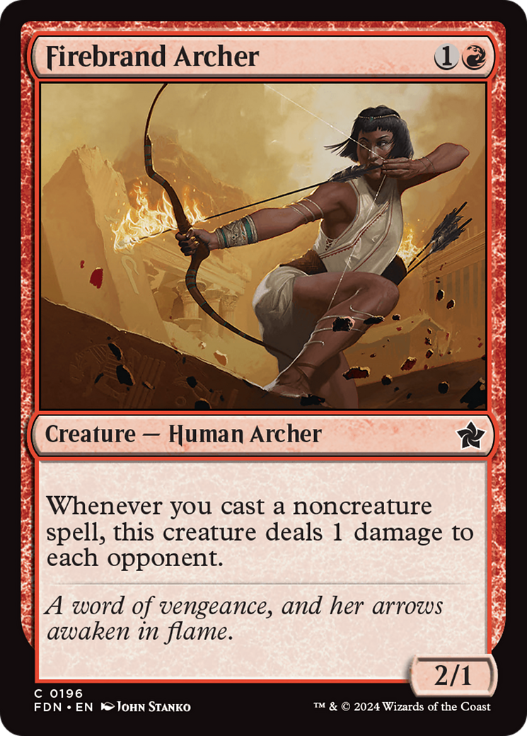 Firebrand Archer [FDN-196]