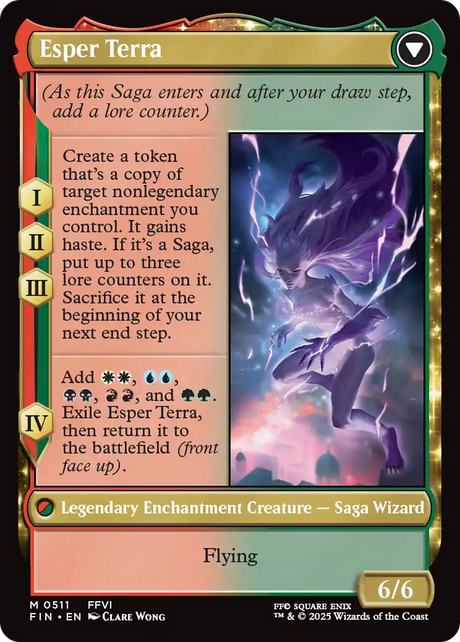 Terra, Magical Adept // Esper Terra - Extended Art [FIN-511]