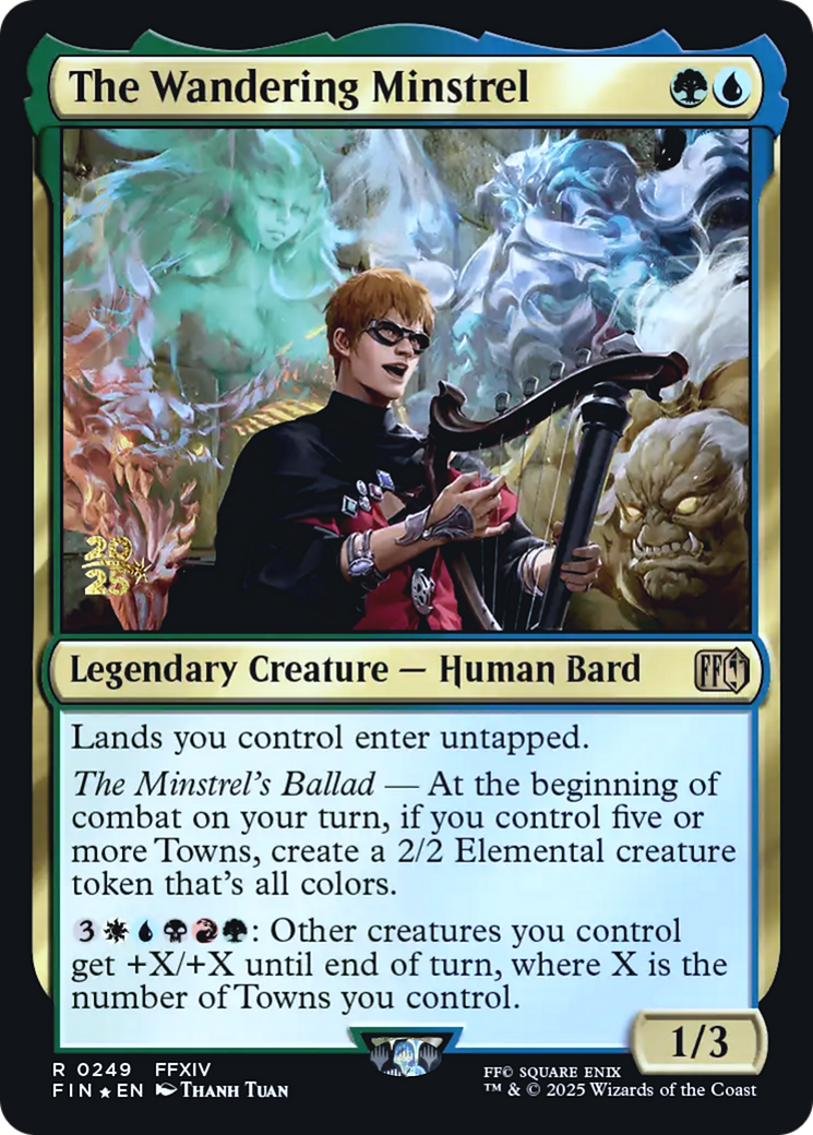 The Wandering Minstrel - Prerelease Promo [PFIN-249s]
