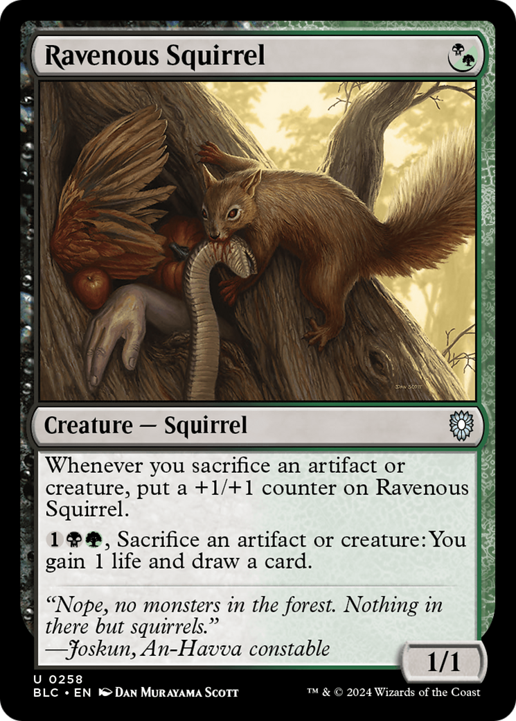 Ravenous Squirrel [BLC-258]