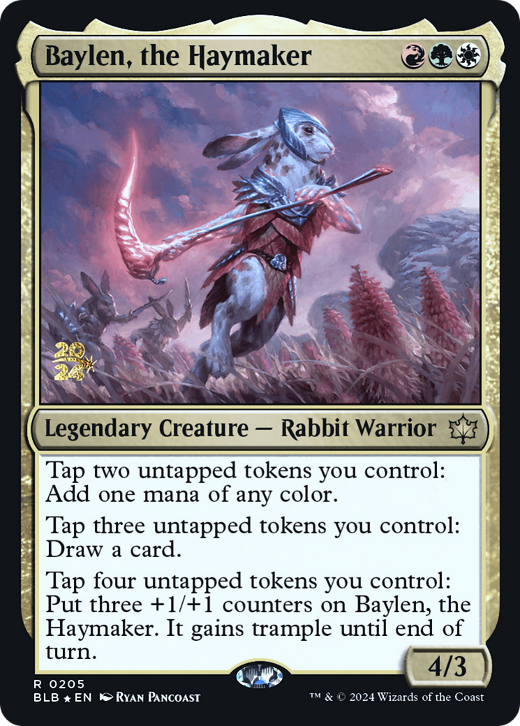 Baylen, the Haymaker - Prerelease Promo [PBLB-205s]