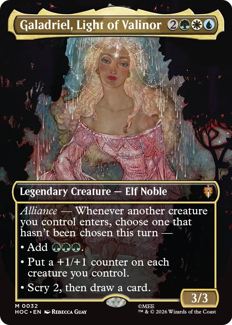 Galadriel, Light of Valinor [HOC-32]