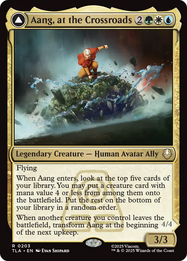 Aang, at the Crossroads // Aang, Destined Savior [TLA-203]